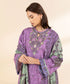 3 Piece - Embroidered Linen Suit